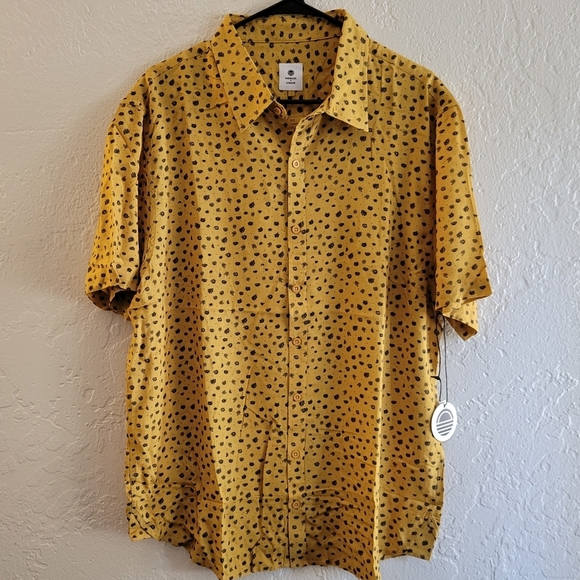 Parallel x League Duke Woven Shirt Large NWT - Picture 3 of 8